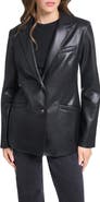 Levi's Faux Leather Blazer