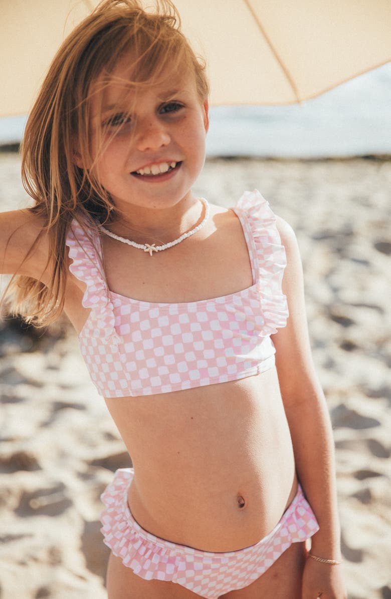 Feather 4 Arrow Kids' Happy Daze Two-Piece Swimsuit, Alternate, color, 