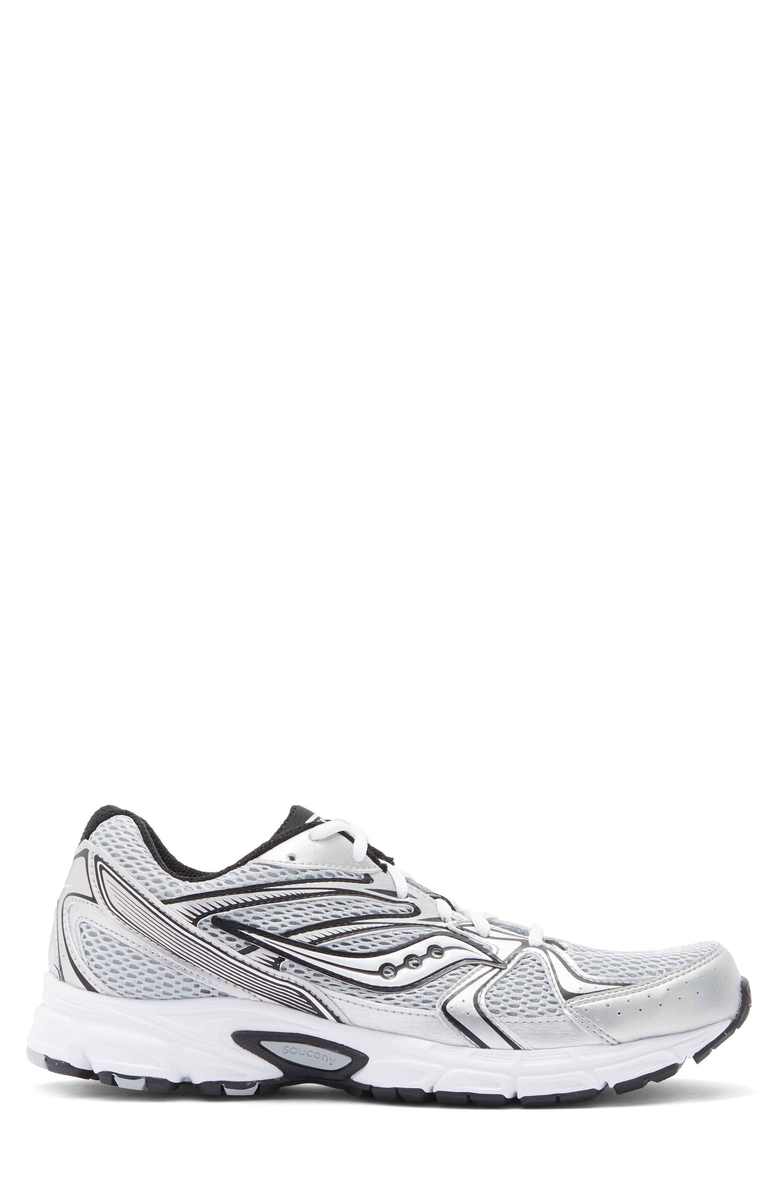 Saucony Gender Inclusive Ride Millennium Sneaker, Alternate, color, Silver/ Black