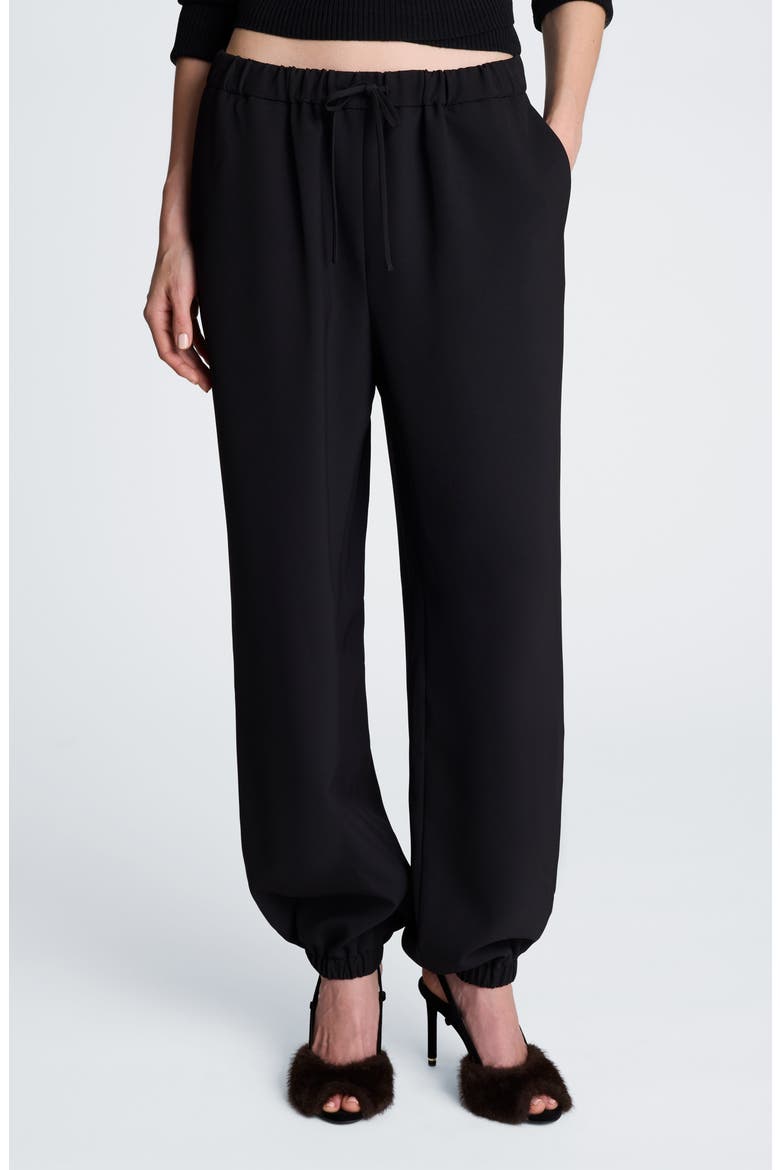 Drawstring Joggers, Main, color, BLACK