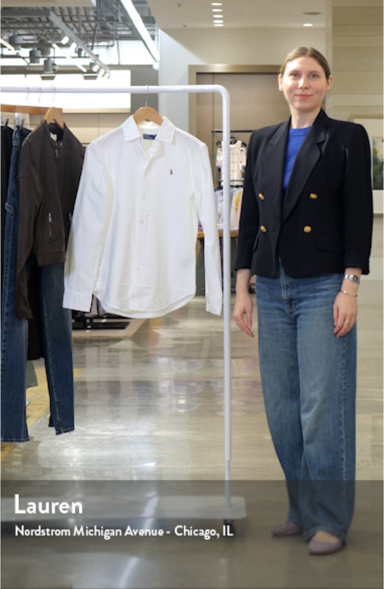 Oxford Cotton Button-Up Shirt, sales video thumbnail