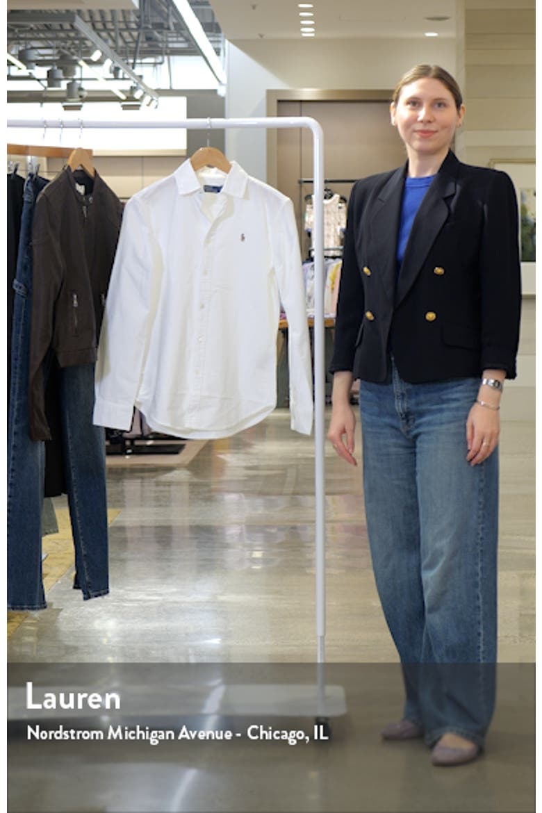 Oxford Cotton Button-Up Shirt video