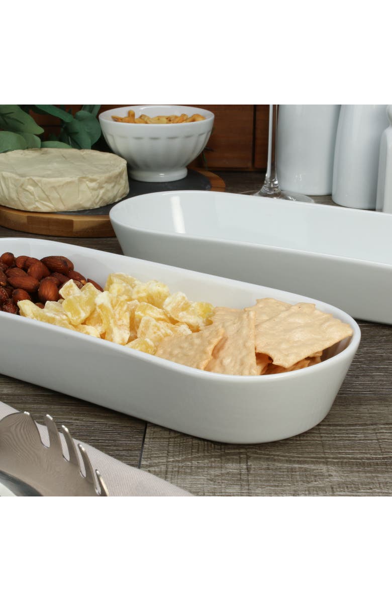 BIA Cordon Bleu Oslo Oblong Baking Dish, Alternate, color, White