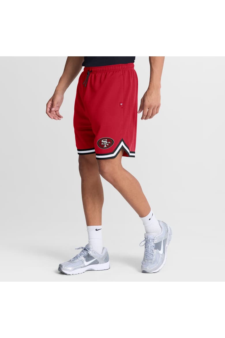 Men's Fanatics Scarlet San Francisco 49ers Fearless Drive Shorts, Alternate, color, Scarlet