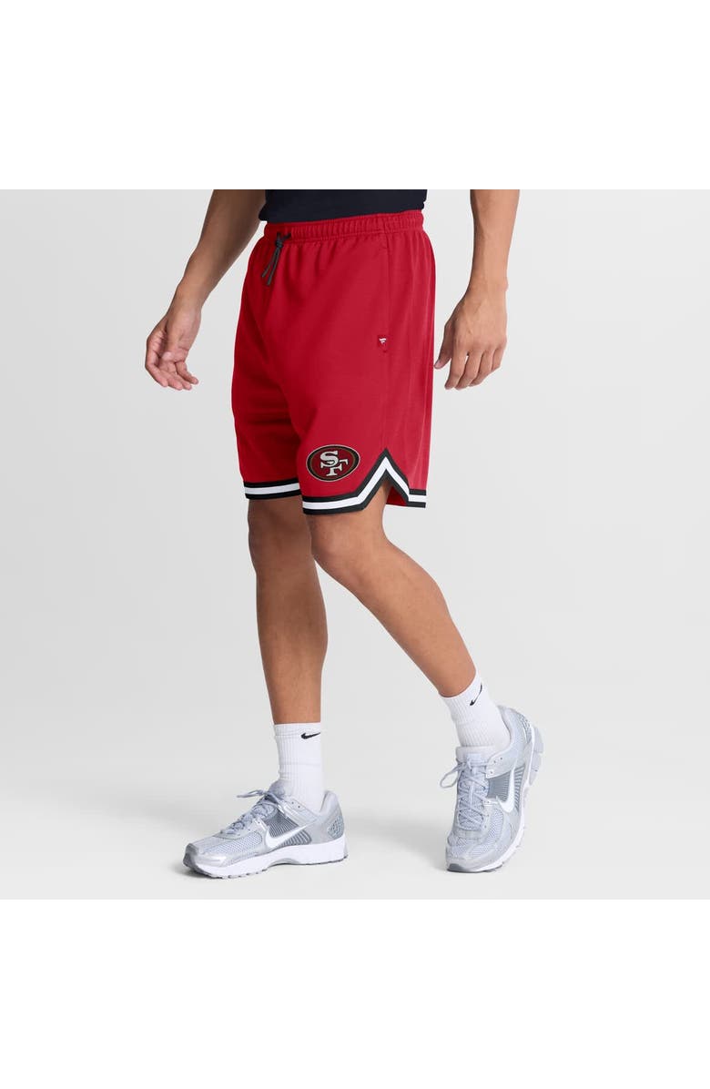 FANATICS Men's Fanatics Scarlet San Francisco 49ers Fearless Drive Shorts, Alternate, color, Scarlet