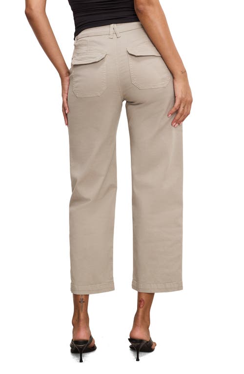 GOOD AMERICAN GOOD AMERICAN CROP TWILL CARGO PANTS