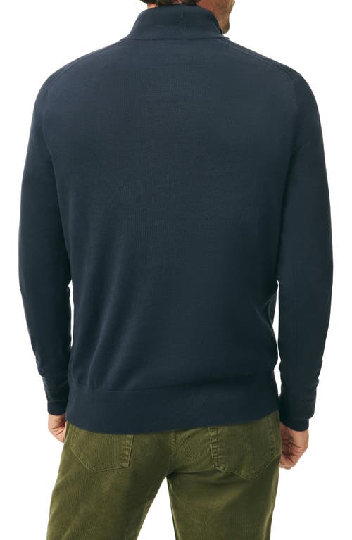 Brooks Brothers Half Zip Golf Pullover In Blue