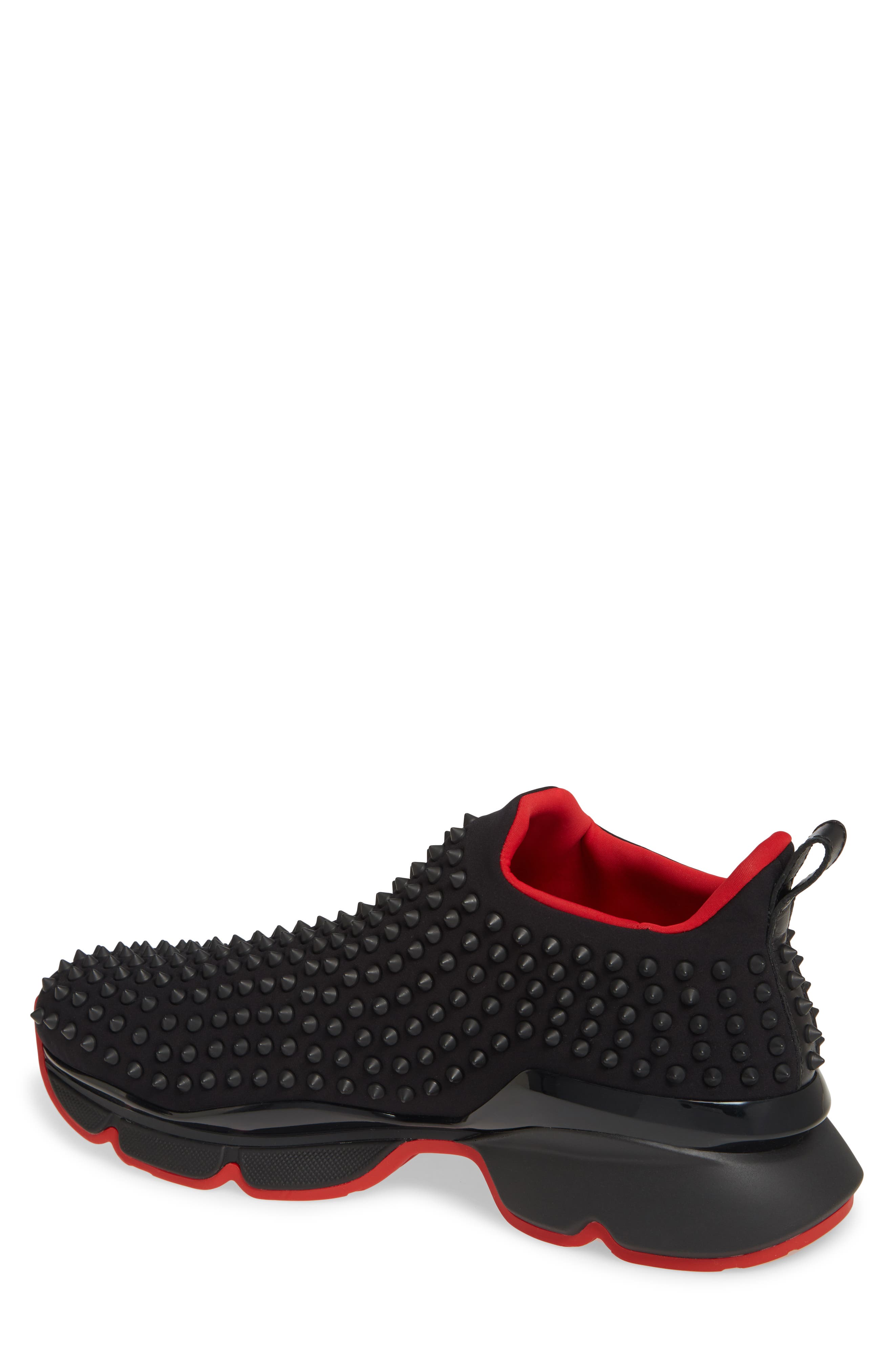 Christian Louboutin Spike-Sock 30 Slip-On, Alternate, color, 