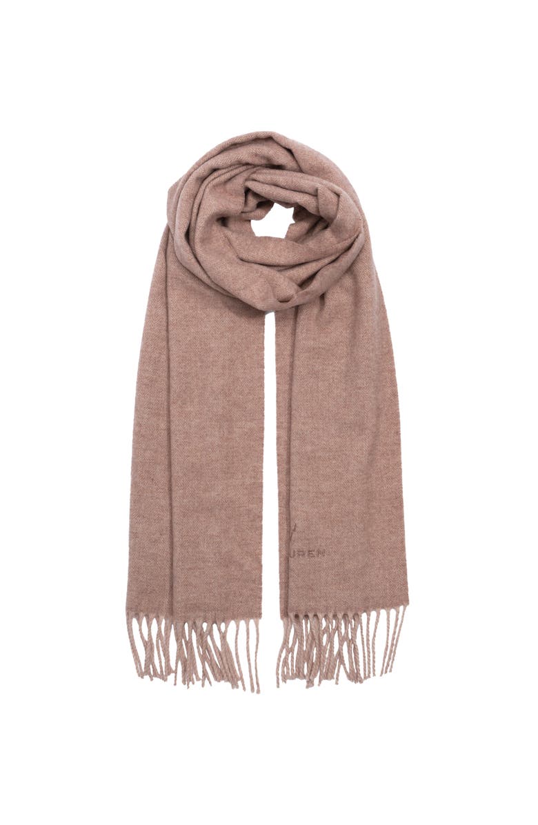 Lauren Ralph Lauren Wool Cashmere Signature Woven, Main, color, Adirondak Heather