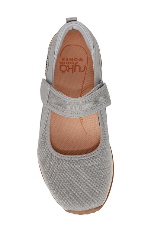 Ryka Rykä Echo Knit Mary Jane Sneaker In Paloma Grey