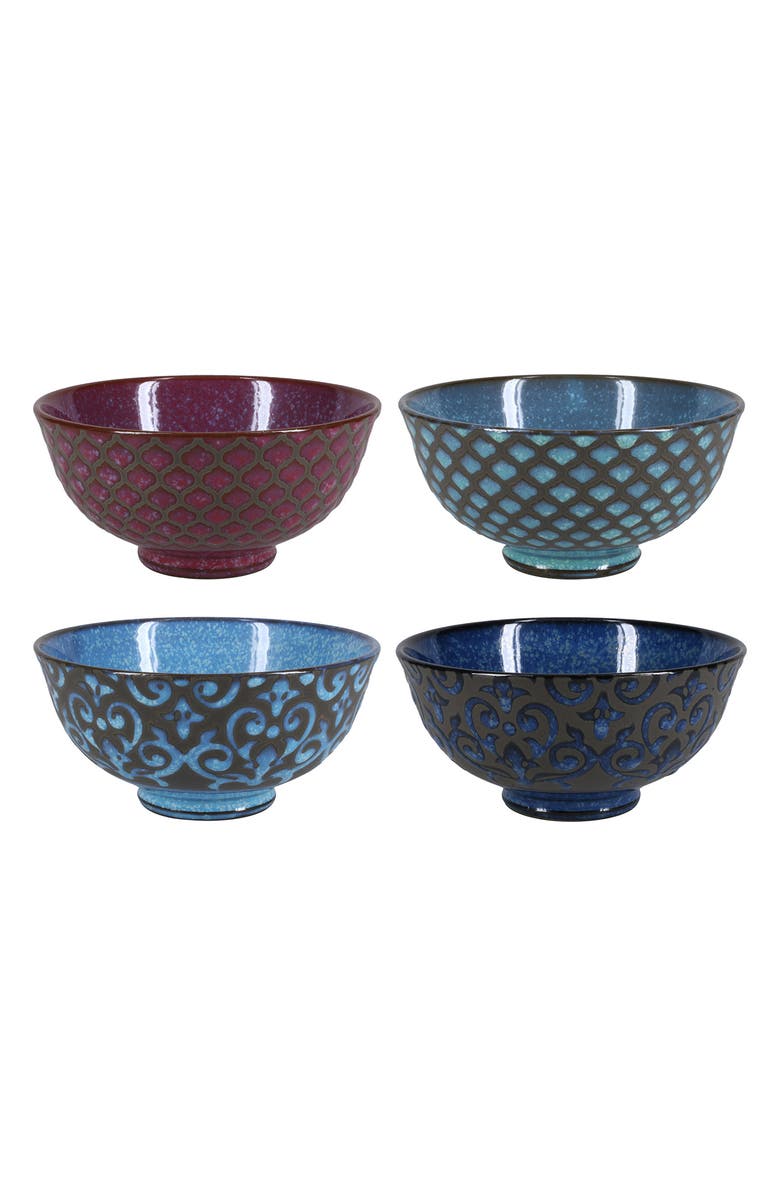 BIA Cordon Bleu Set of 4 Assorted Ceramic Bowls, Main, color, Multi