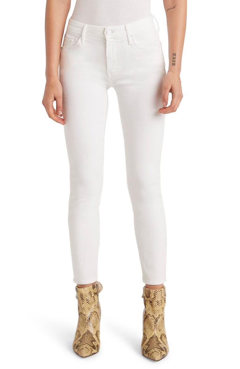MOTHER The Looker Crop Skinny Jeans, Main, color, 