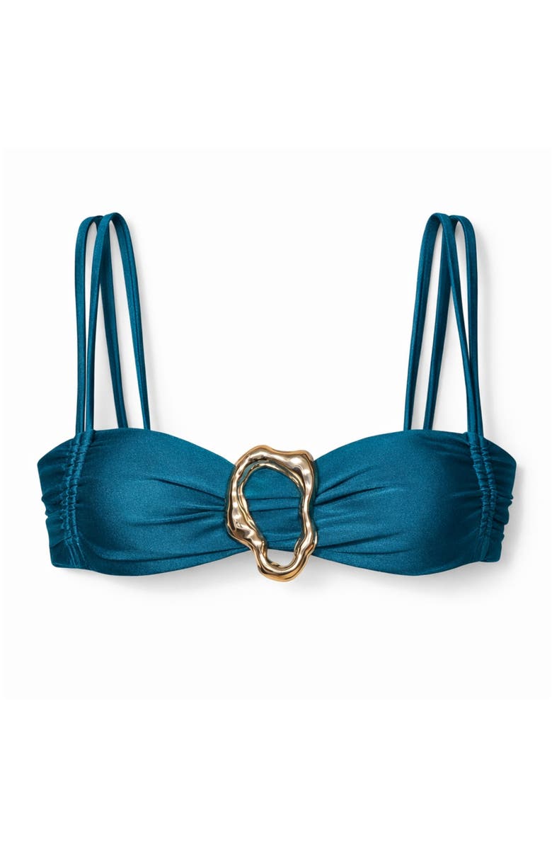 Ivy Swimwear Selene Bikini Top, Main, color, Teal