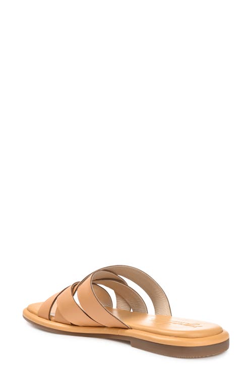 Journee Signature Parkker Woven Slide Sandal In Tan