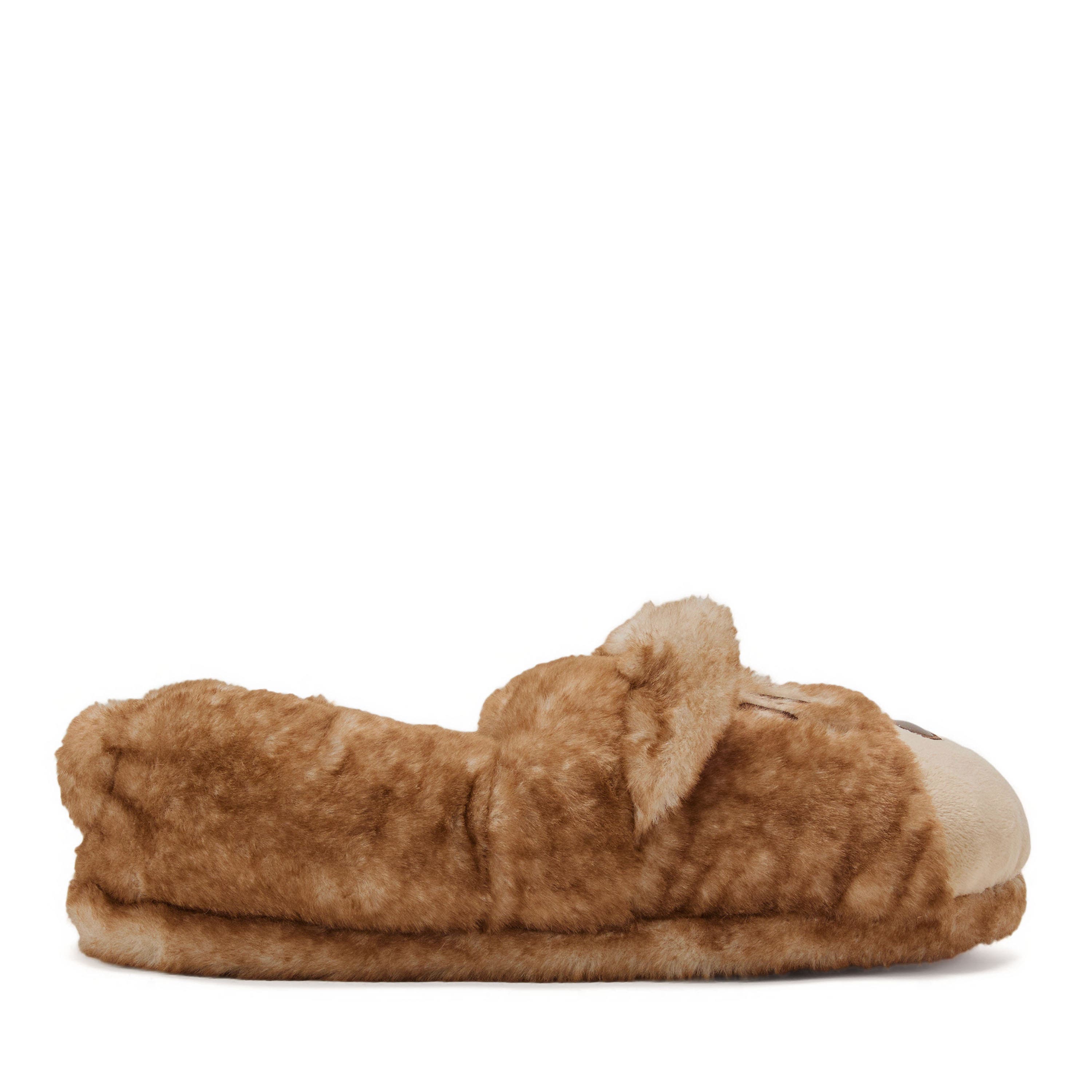 DEARFOAMS Papa Bear Closed Back Slipper, Alternate, color, Frost