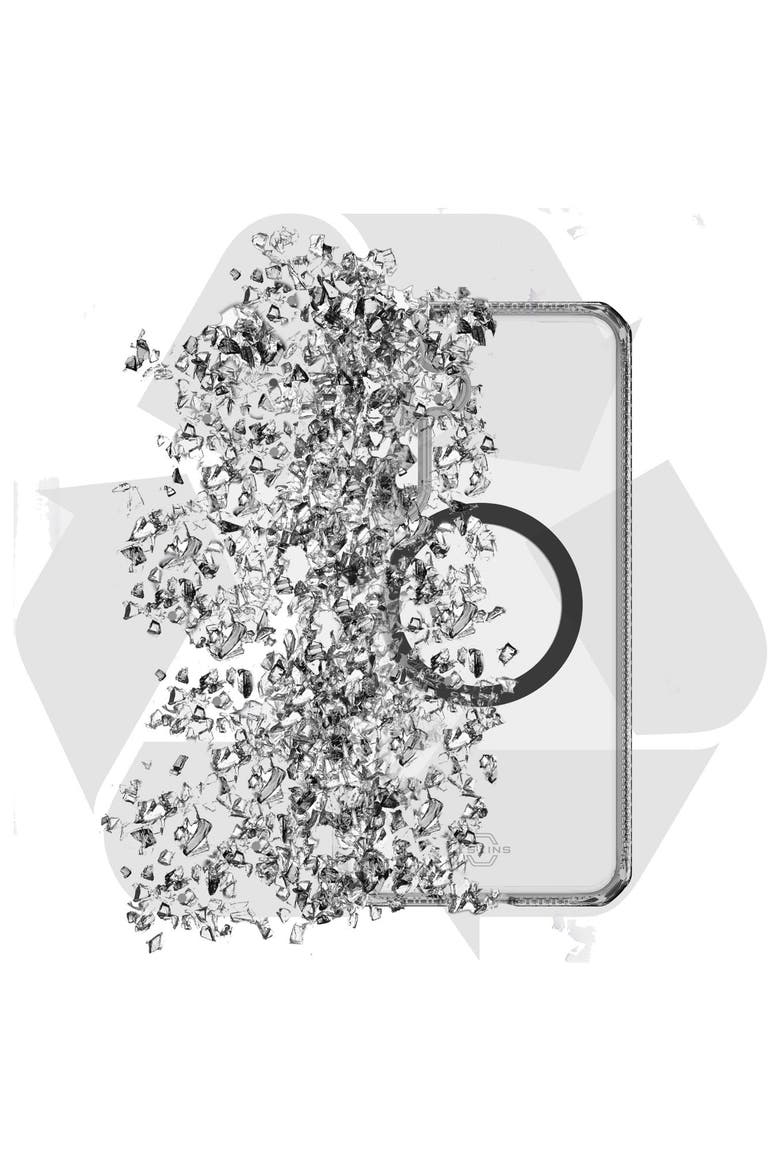 Hybrid_R Clear MagSafe Case for Samsung Galaxy S25 Plus, Alternate, color, Black