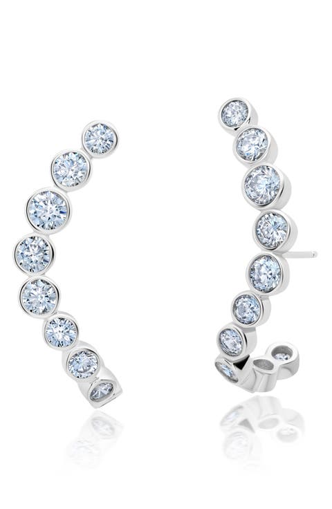 Graduated Bezel Ear Crawlers