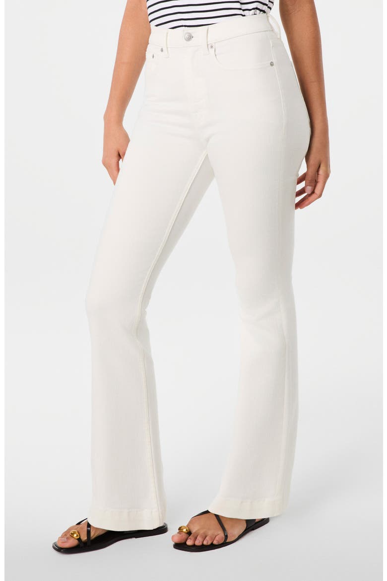 SPANXsculpt™ ReDefine High Rise Flare Jeans, Main, color, LINEN