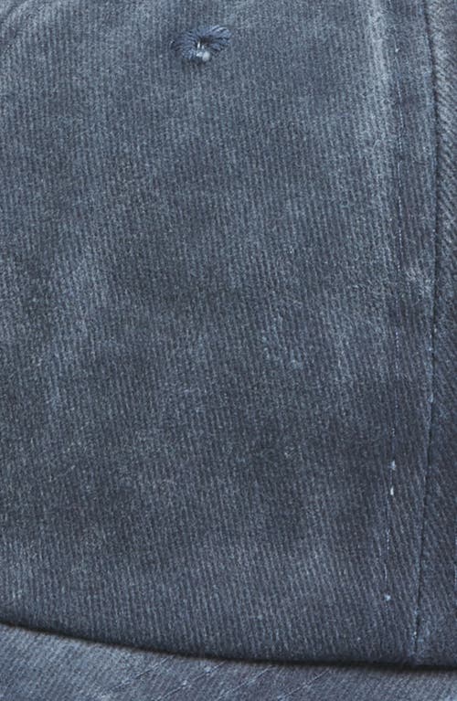 Friday Feelin ' Merci Beaucoup Cotton Baseball Cap In Blue