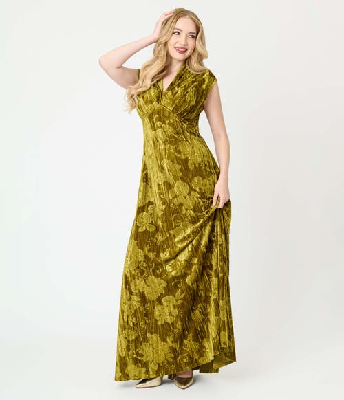 Unique Vintage Hooded Maxi Dress In Gray