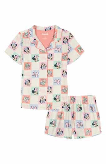 AME Disney® Minnie Mouse Milky Jersey Two-Piece Short Pajamas