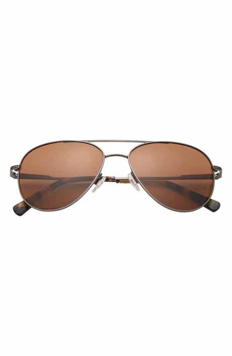 Ted Baker London 57mm Polarized Aviator Sunglasses