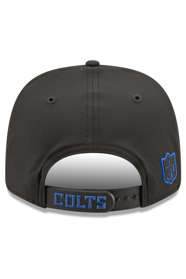 Men's New Era Black Indianapolis Colts 2026 Sideline 9SEVENTY Adjustable Hat, Alternate, color, Black
