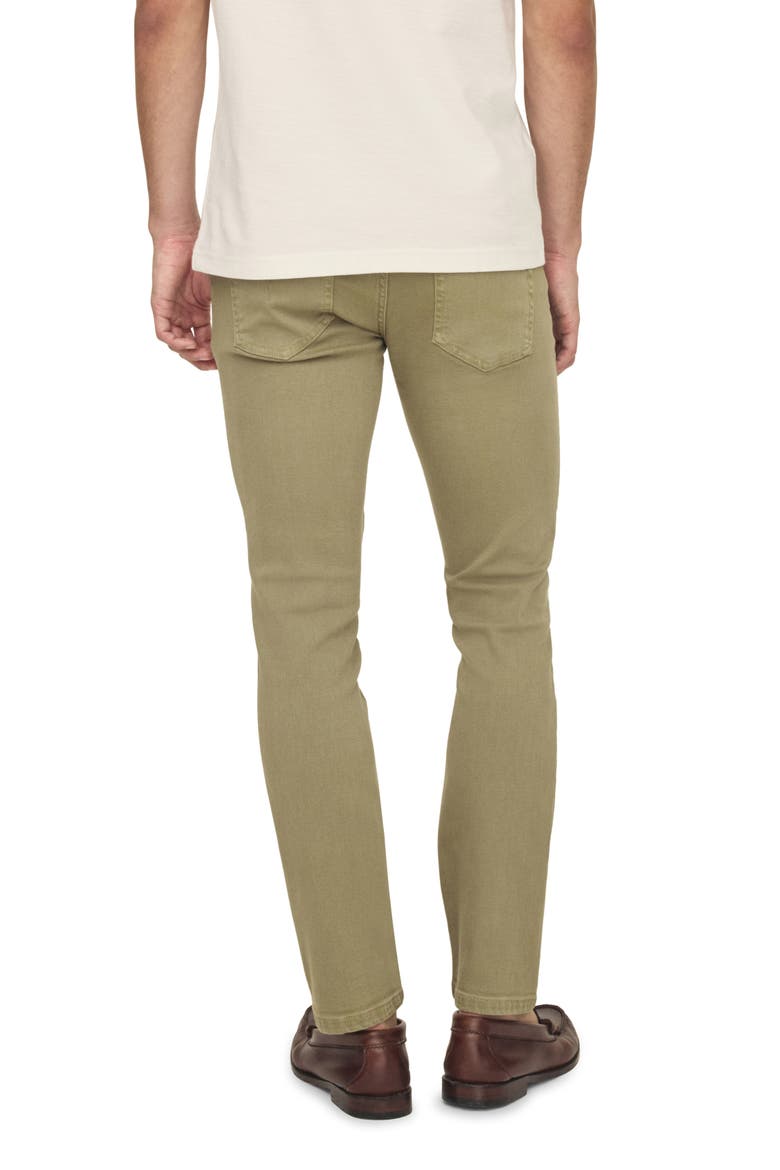 AMS Slim Fit Jeans, Alternate, color, LIGHT MOSS
