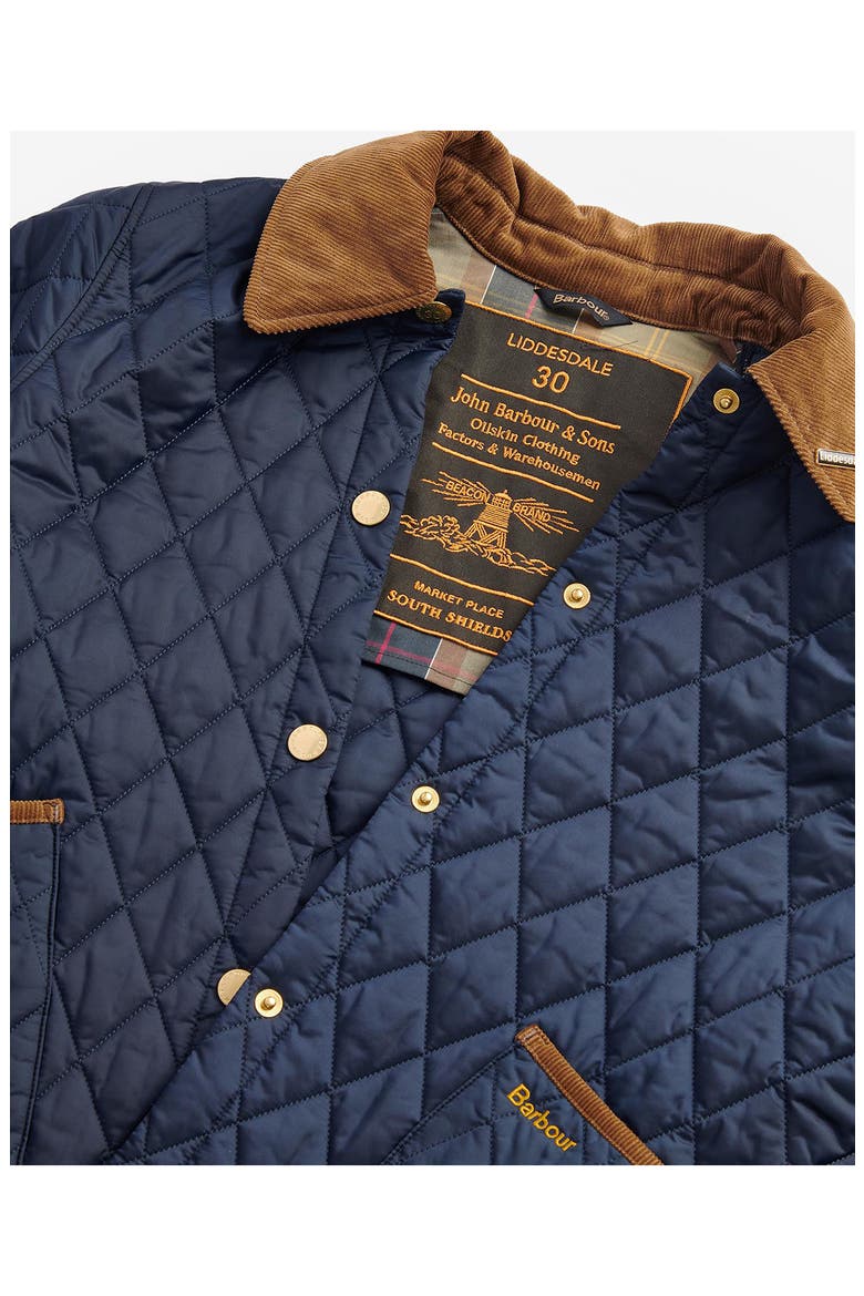 Liddesdale Quilted Jacket, Alternate, color, NAVY/ CLASSIC