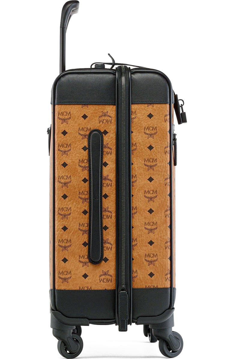 MCM Ottomar Trolley in Visetos, Alternate, color, Brown