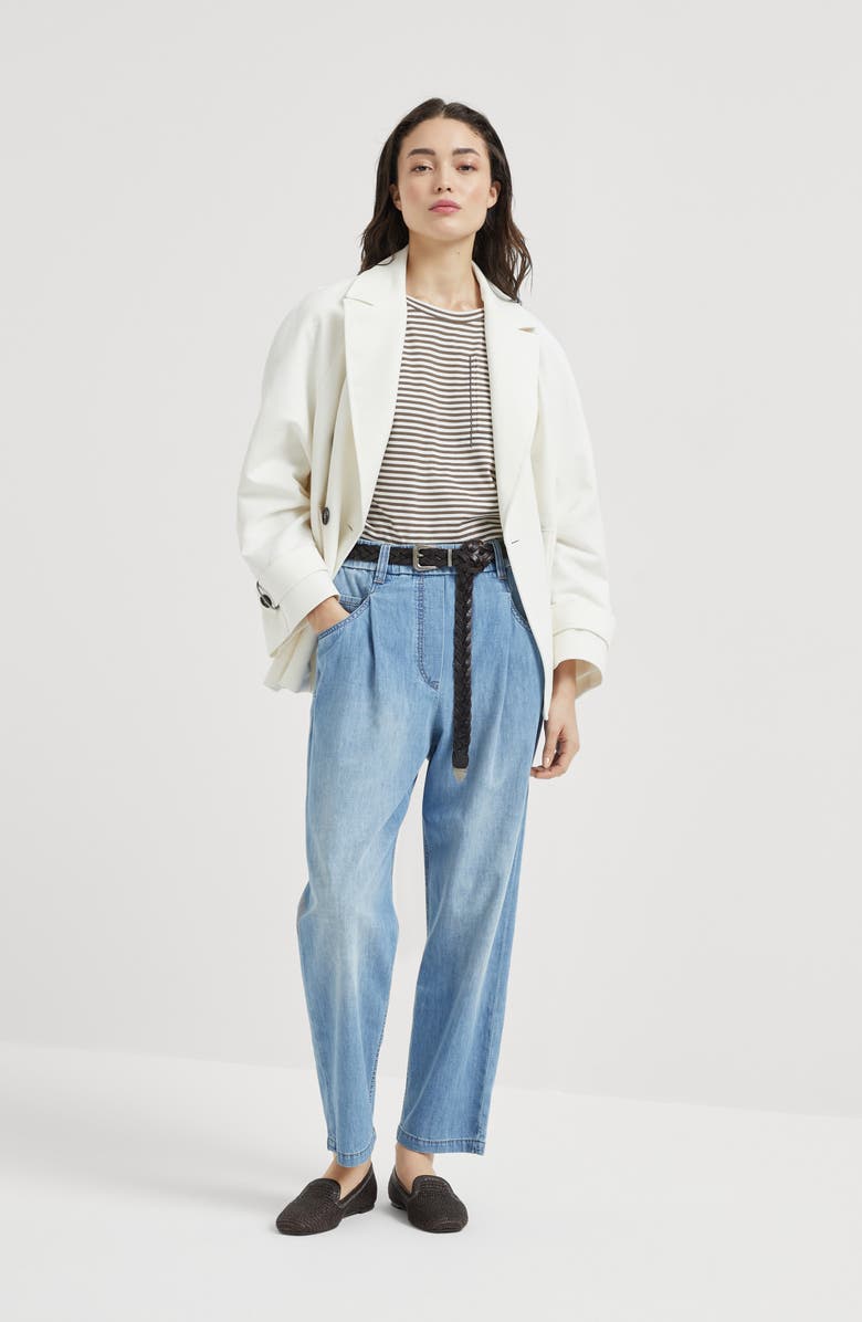 Brunello Cucinelli T-shirt with monili, Alternate, color, 