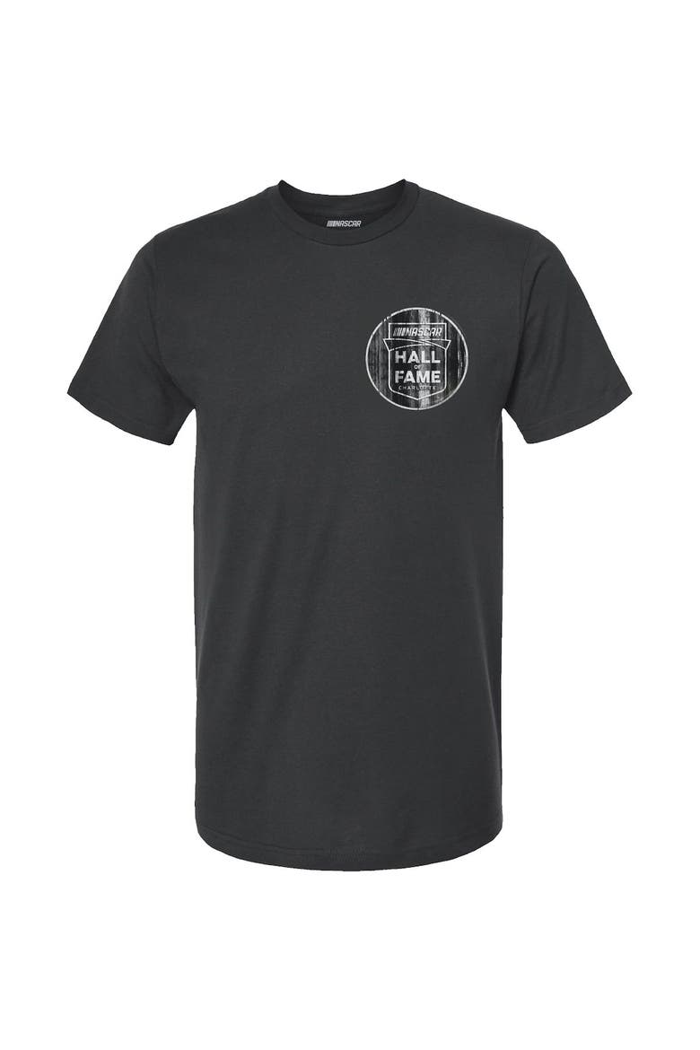 Men's Checkered Flag Black 2023 NASCAR Hall of Fame Legends Retro T-Shirt, Alternate, color, Black