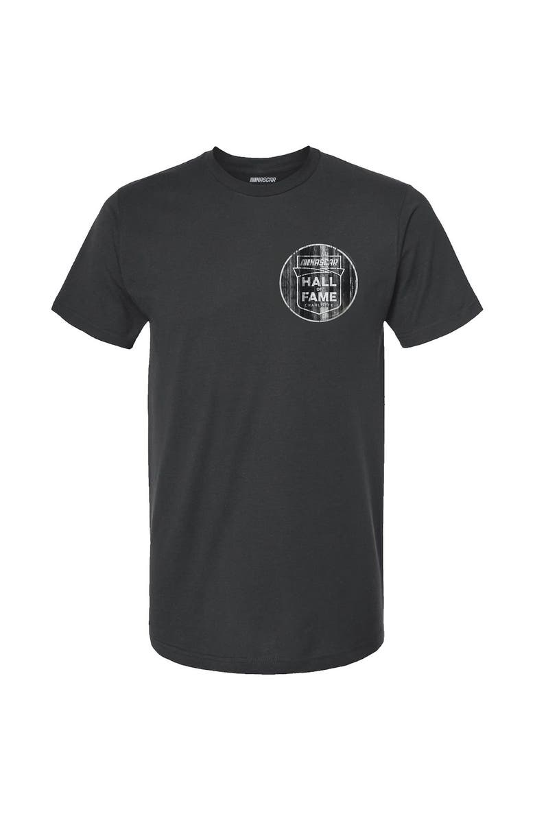 CHECKERED FLAG Men's Checkered Flag Black 2023 NASCAR Hall of Fame Legends Retro T-Shirt, Alternate, color, Black