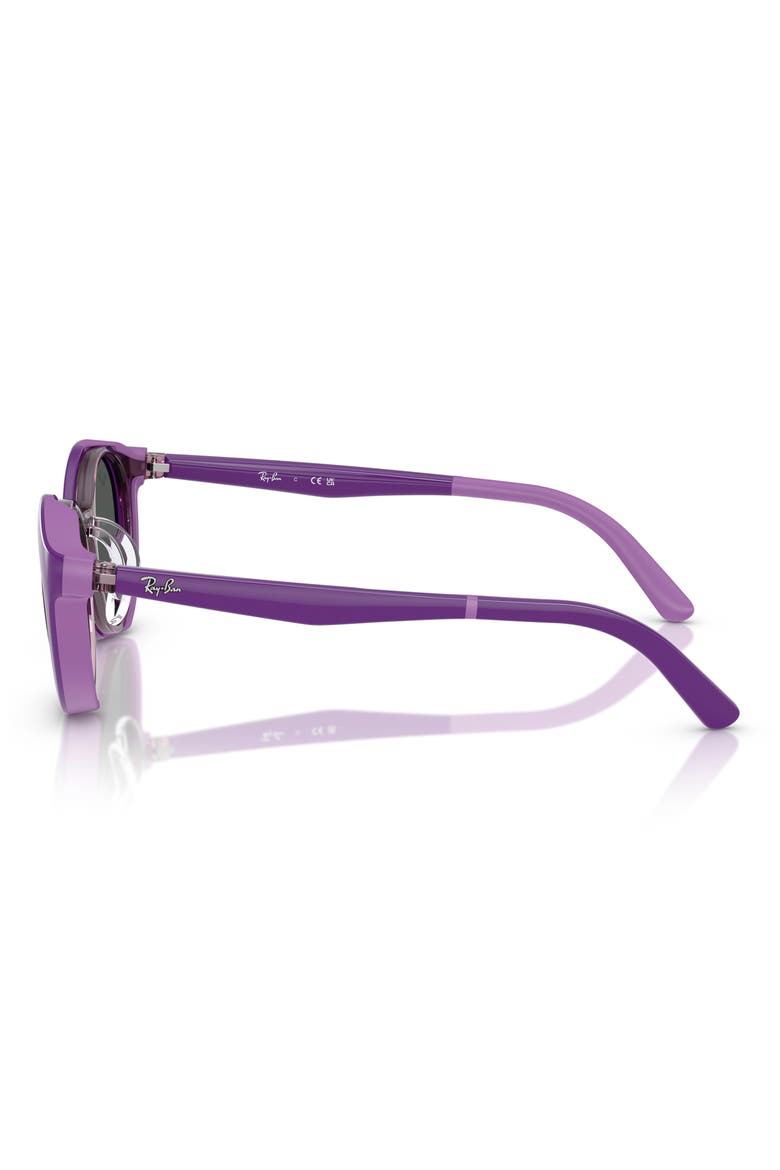 Kids' 47mm Phantos Clip-On Frames, Alternate, color, PURPLE