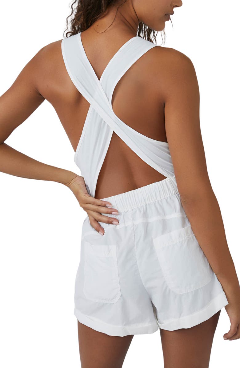 FP Movement by Free People Noiseless Back on Trek Romper, Alternate, color, 