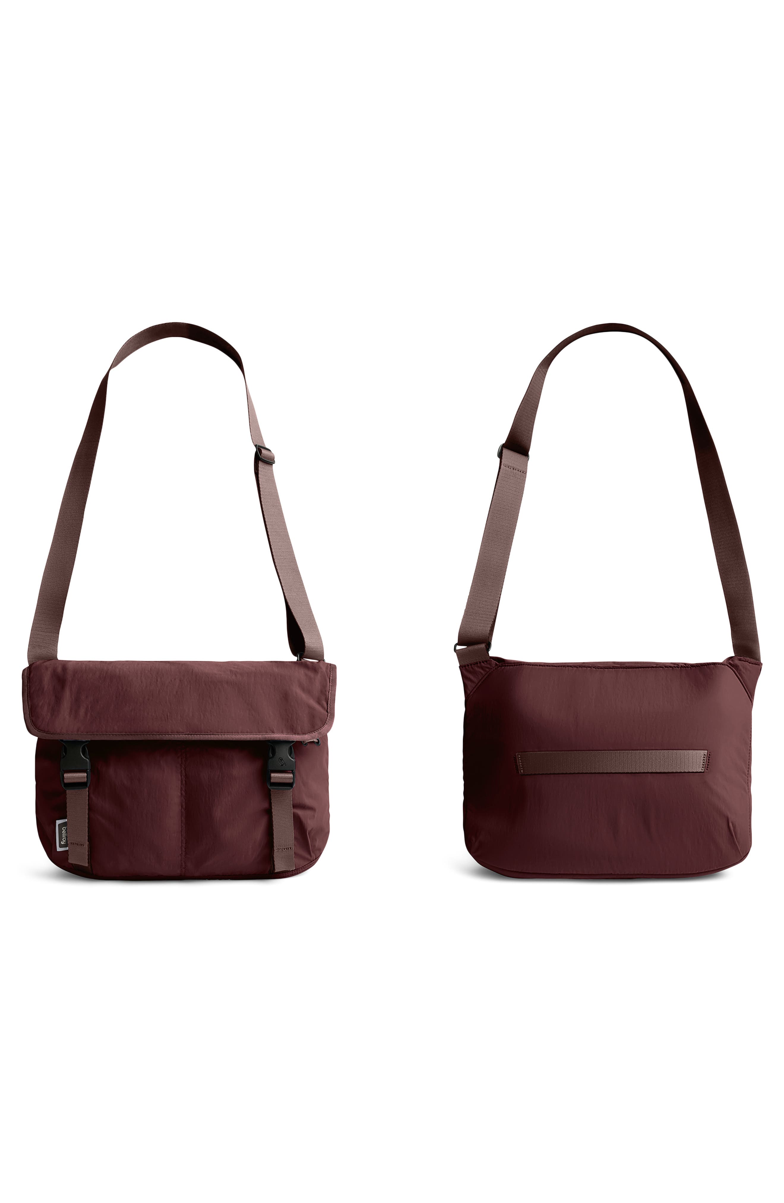 Cinch Messenger Bag, Alternate, color, BURGUNDY
