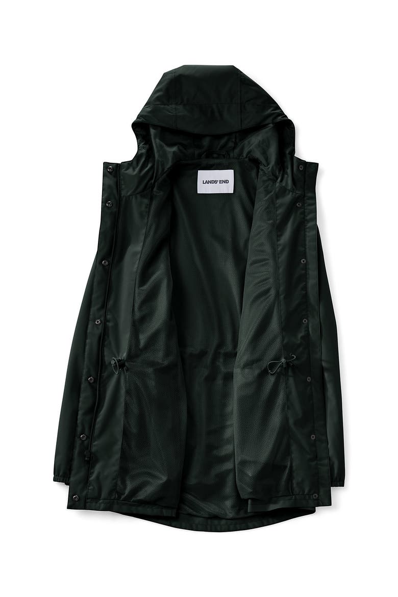 Squall Packable Waterproof Raincoat, Alternate, color, Woodland Forest