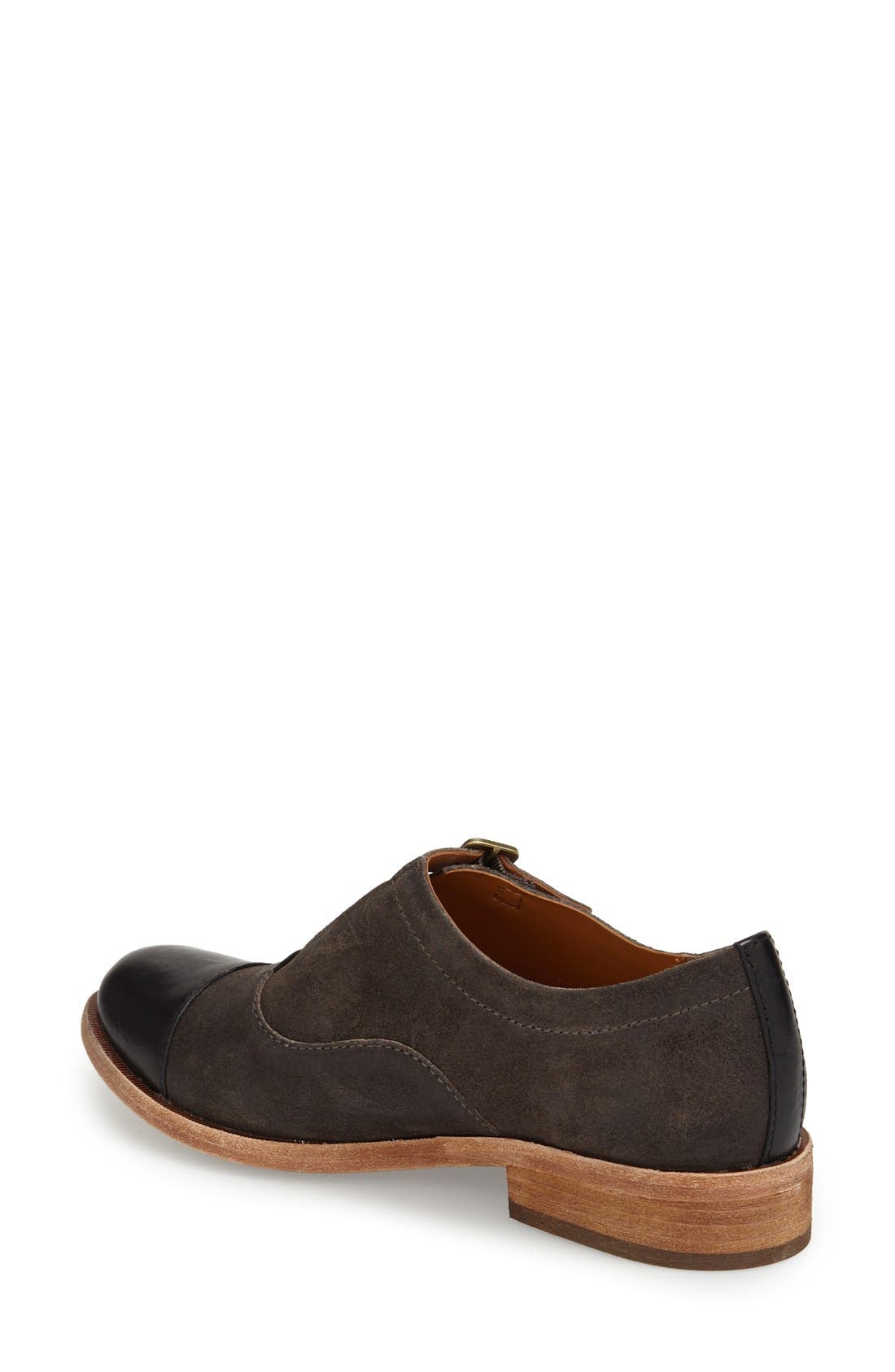 'Niseda' Oxford, Alternate, color, GREY LEATHER