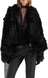 7 For All Mankind Genuine Shearling Jacket