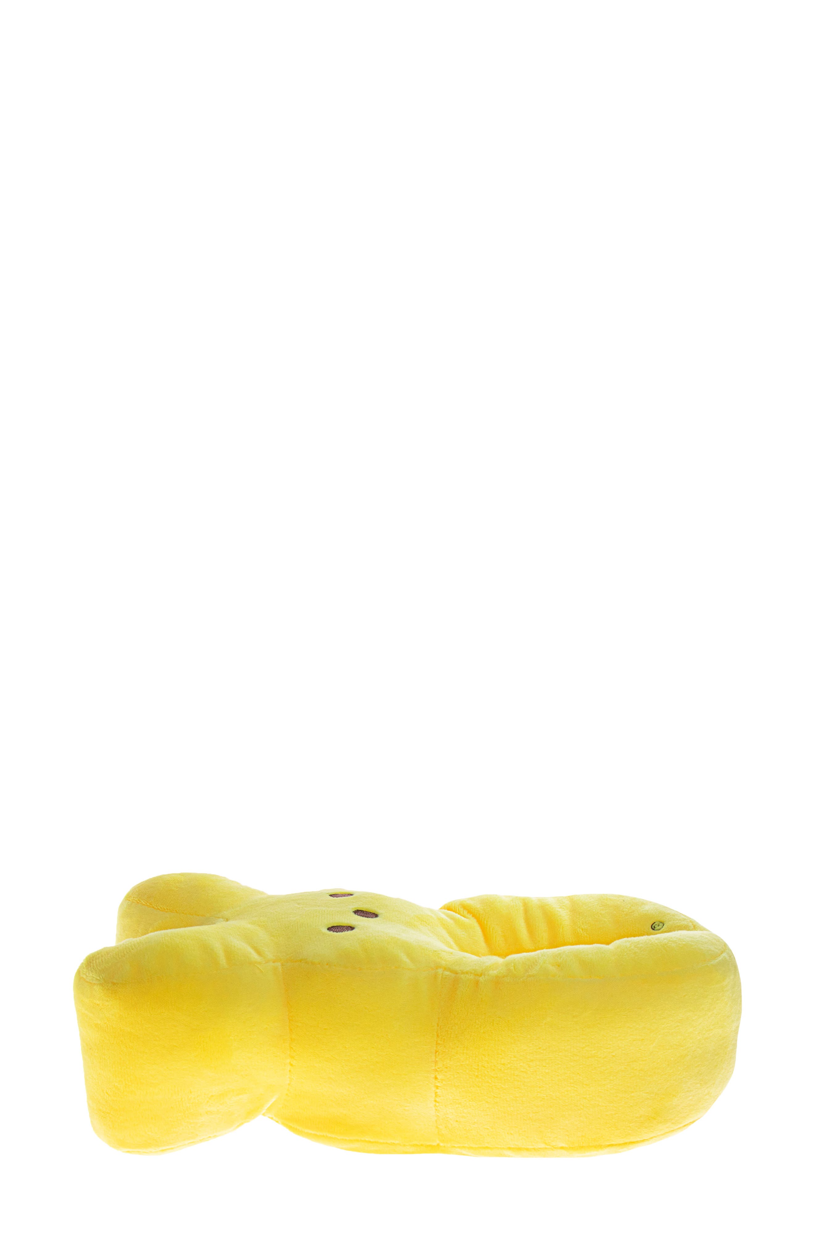Peeps Slipper, Alternate, color, YELLOW