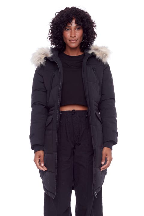 UKON - Vegan Down Drawstring Winter Parka
