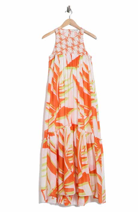 DVF Melisse Cotton & Silk Maxi Dress