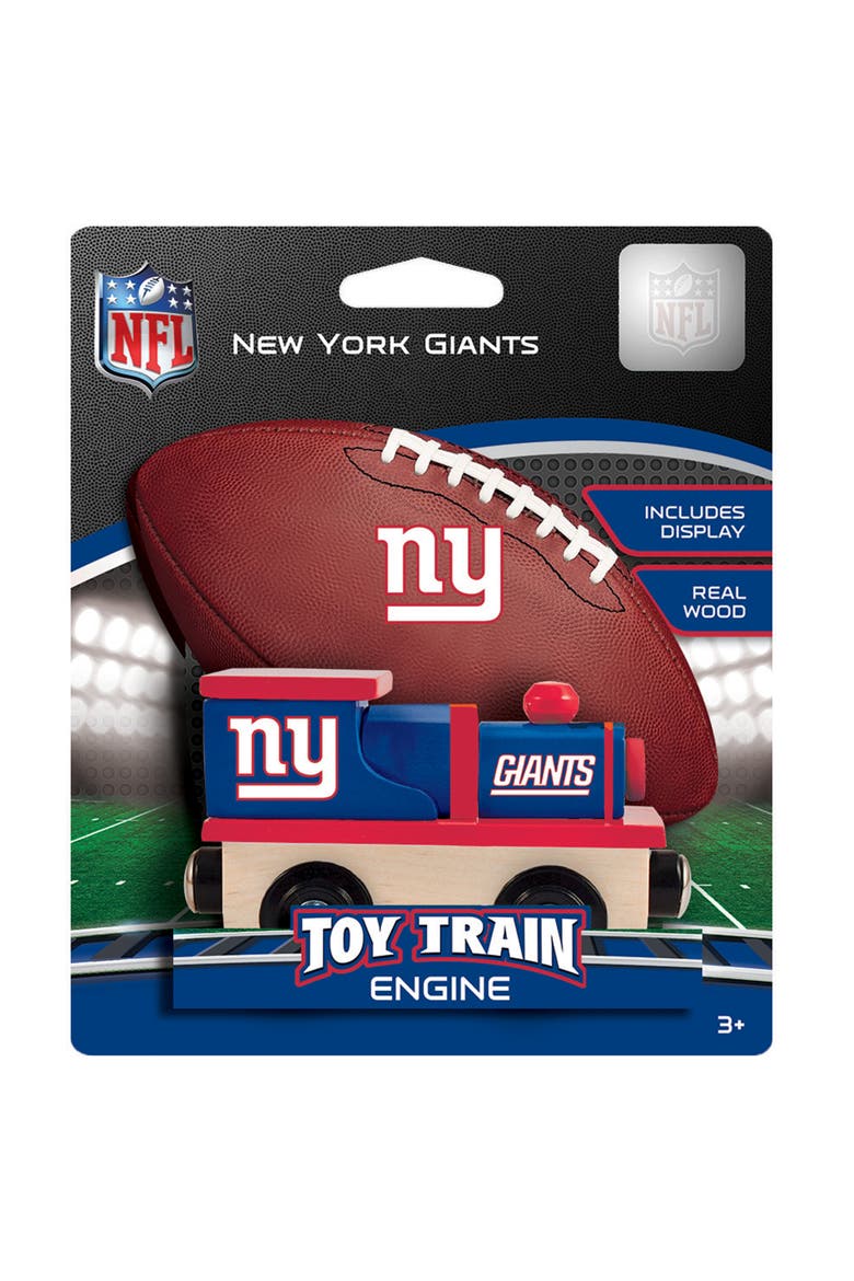 New York Giants Toy Train Engine, Alternate, color, Multicolor
