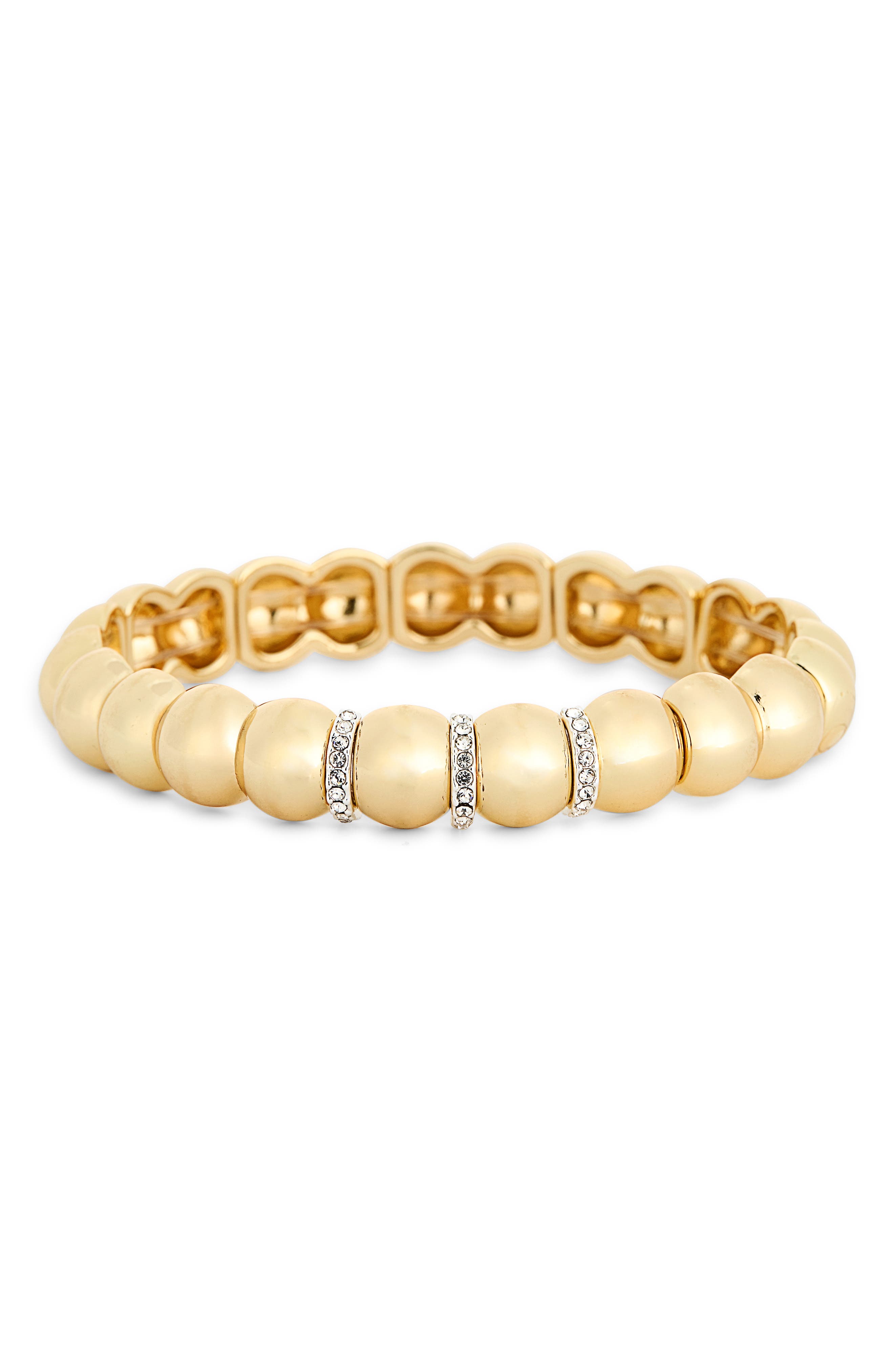 Cubic Zirconia Stretch Bracelet