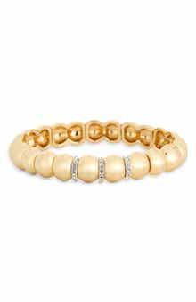 Cubic Zirconia Stretch Bracelet