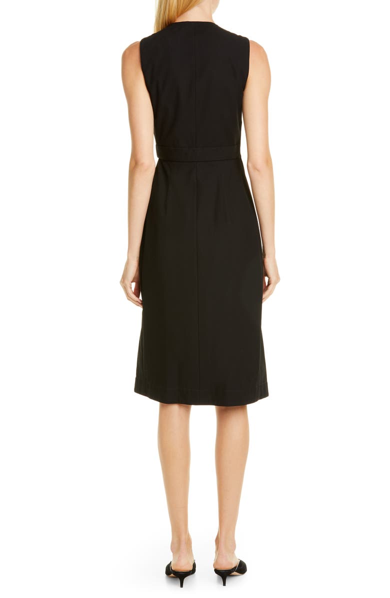 Rosetta Getty Grommet Wrap Dress, Alternate, color, 