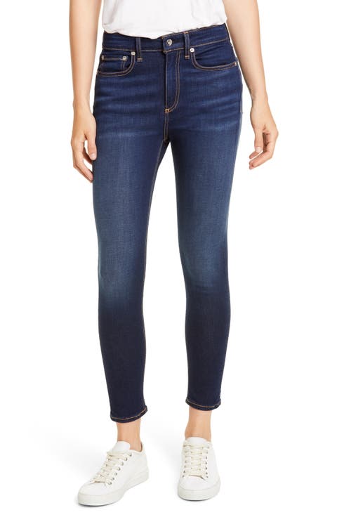 Nina High Waist Ankle Skinny Jeans (Carmen)