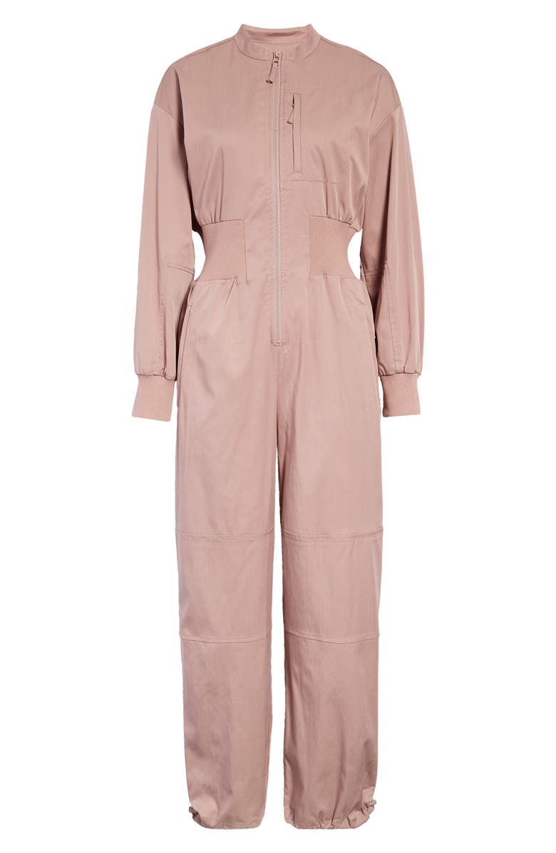 Sweaty Betty Refine Rib Jumpsuit, Alternate, color, 