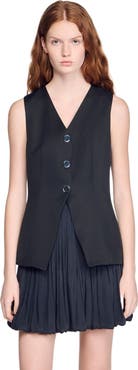 SANDRO Short bubble dress