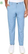 CONSTRUCT Regular Fit Solid Flat Front Recycled Performance Golf Pants
